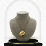 18K Gold - Saint Michael Medallion Necklace