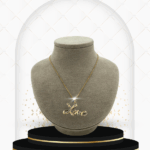 18K Gold - “Love” Script Necklace