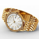 Luxury 18K Gold Wristwatch